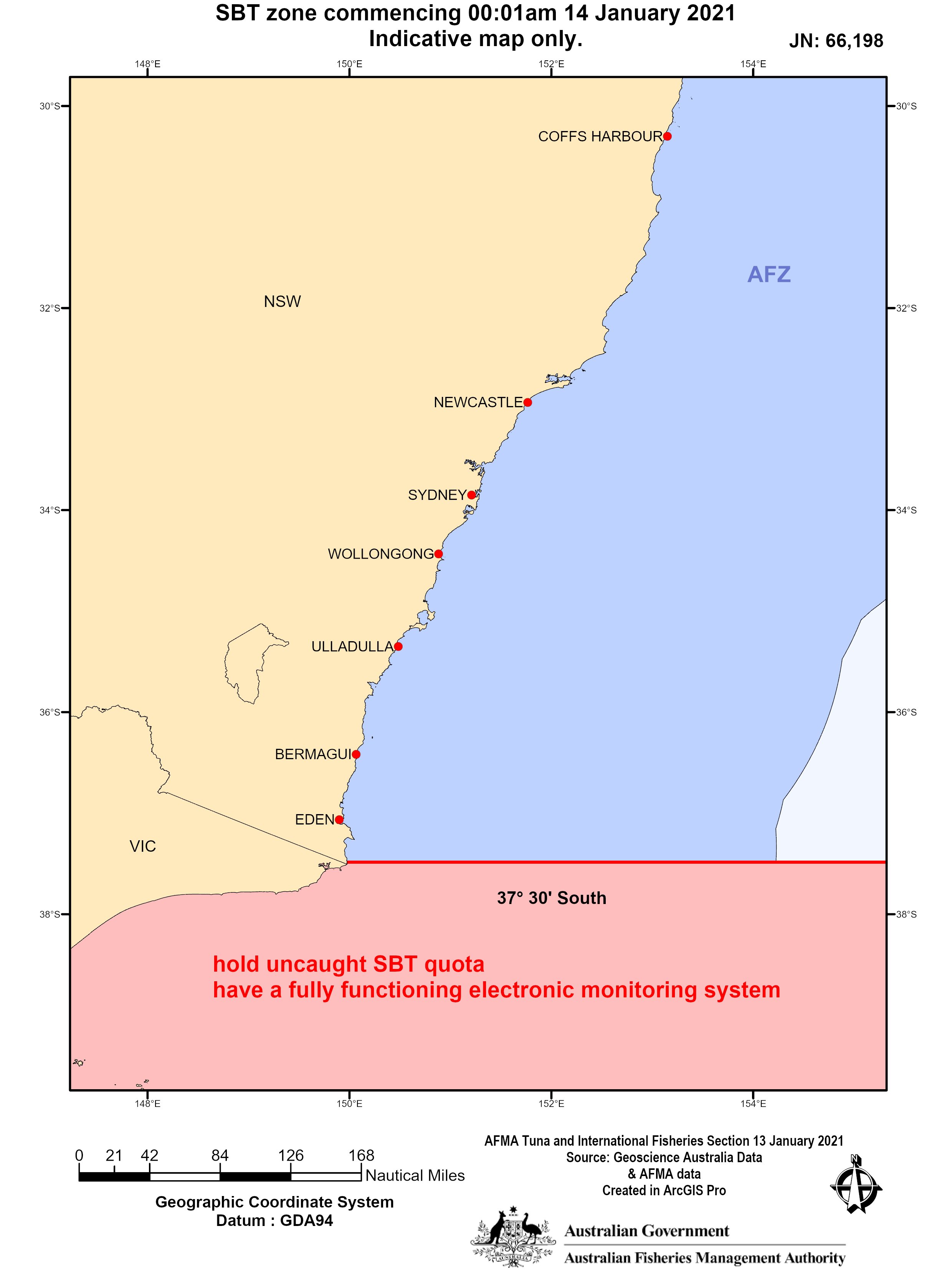 Australian fishing zones Source: (Australian Fisheries Management
