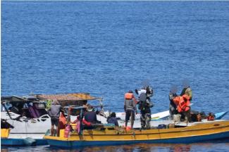 Indonesian fishing vessel